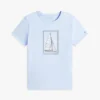Tricou cu imprimeu cu barcă cu pânze Tricou cu imprimeu cu barcă cu pânze