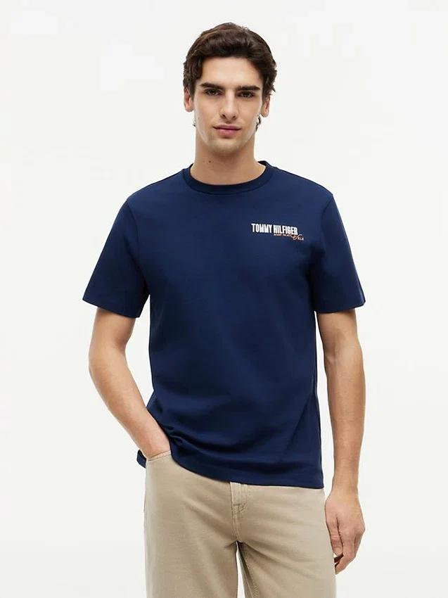 Tricou cu imprimeu Desert Palm pe spate Tricou cu imprimeu Desert Palm pe spate