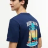 Tricou cu imprimeu Desert Palm pe spate Tricou cu imprimeu Desert Palm pe spate