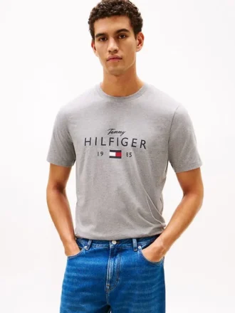 Tricou cu imprimeu Hilfiger 1985 Tricou cu imprimeu Hilfiger 1985