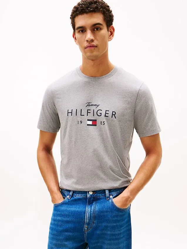 Tricou cu imprimeu Hilfiger 1985 Tricou cu imprimeu Hilfiger 1985