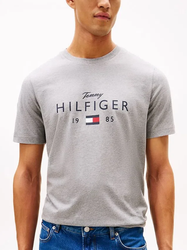 Tricou cu imprimeu Hilfiger 1985 Tricou cu imprimeu Hilfiger 1985