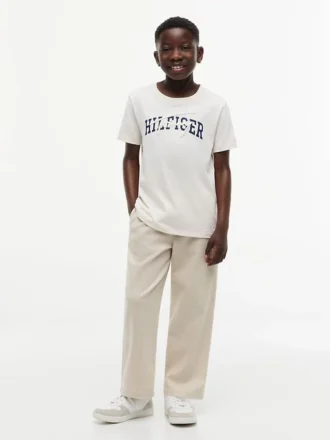 Tricou cu imprimeu Hilfiger pentru copii