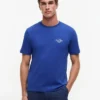 Tricou cu imprimeu nautic pe spate Tricou cu imprimeu nautic pe spate