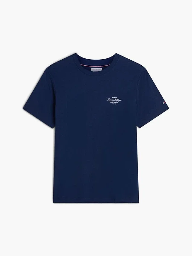 Tricou cu imprimeu nautic pe spate Tricou cu imprimeu nautic pe spate