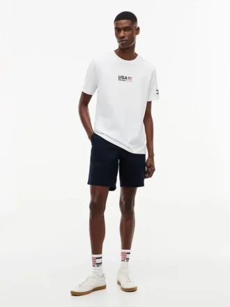 Tricou cu imprimeu Tommy x US SailGP Team