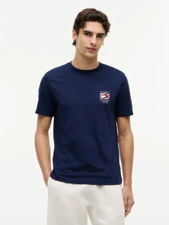 Tricou cu logo Box Flag