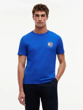 Tricou cu logo Box Flag