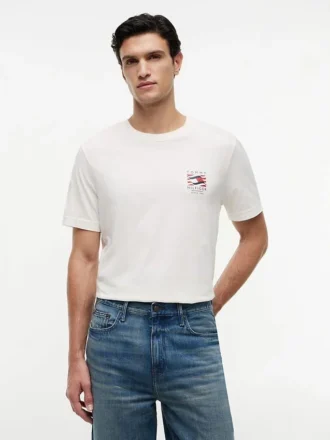 Tricou cu logo Box Flag