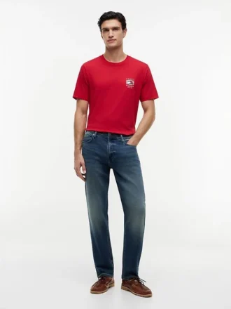 Tricou cu logo Box Flag