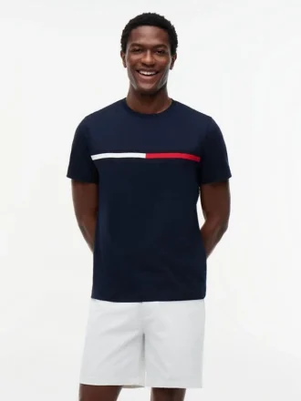 Tricou cu logo brodat