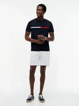 Tricou cu logo brodat