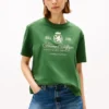 Tricou cu logo brodat Script Crest Tricou cu logo brodat Script Crest