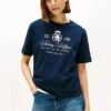 Tricou cu logo brodat Script Crest Tricou cu logo brodat Script Crest
