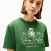Tricou cu logo brodat Script Crest Tricou cu logo brodat Script Crest