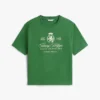 Tricou cu logo brodat Script Crest Tricou cu logo brodat Script Crest