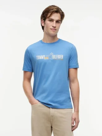 Tricou cu logo Cabana Flag
