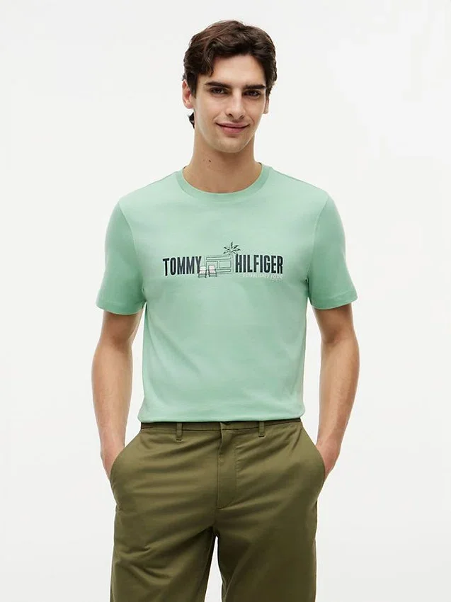 Tricou cu logo Cabana Flag Tricou cu logo Cabana Flag