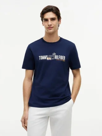 Tricou cu logo Cabana Flag