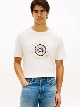 Tricou cu logo Circle Flag