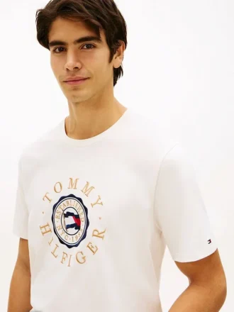 Tricou cu logo Circle Flag