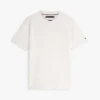 Tricou cu logo cu steaguri pe toată suprafața Tricou cu logo cu steaguri pe toată suprafața