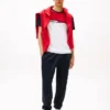 Tricou cu logo, dungi și blocuri de culoare Tricou cu logo, dungi și blocuri de culoare
