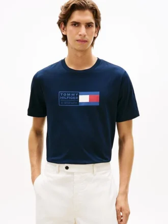 Tricou cu logo Flag Box