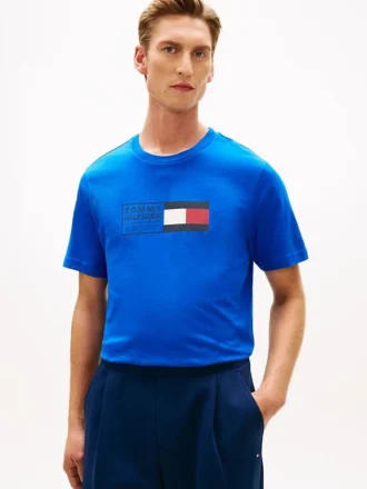 Tricou cu logo Flag Box
