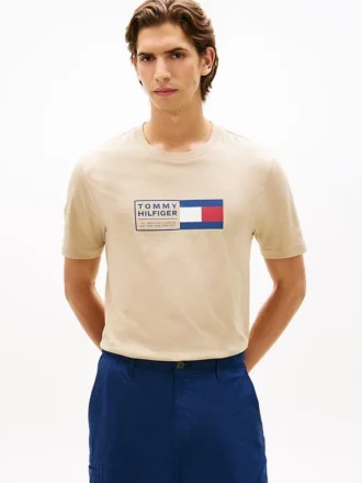 Tricou cu logo Flag Box