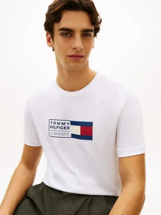 Tricou cu logo Flag Box