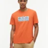 Tricou cu logo floral tropical Tricou cu logo floral tropical