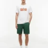 Tricou cu logo floral tropical Tricou cu logo floral tropical
