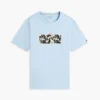 Tricou cu logo floral tropical Tricou cu logo floral tropical