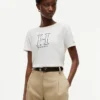 Tricou cu logo H floral