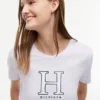 Tricou cu logo H floral