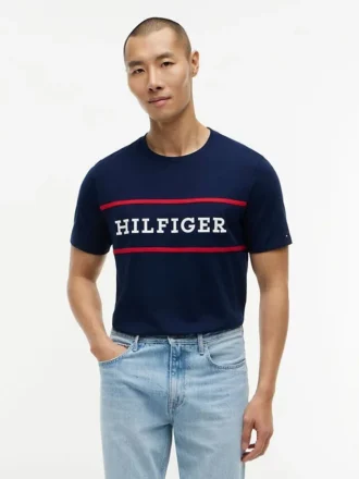 Tricou cu logo Hilfiger