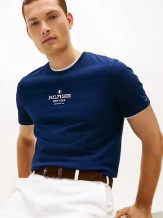 Tricou cu logo Hilfiger