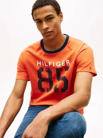 Tricou cu logo Hilfiger 85