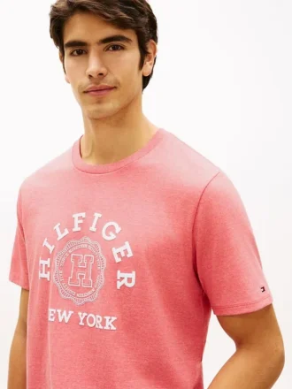 Tricou cu logo Hilfiger Arch