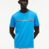 Tricou cu logo Hilfiger Signature Stripe Tricou cu logo Hilfiger Signature Stripe