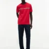 Tricou cu logo Hilfiger Signature Stripe Tricou cu logo Hilfiger Signature Stripe
