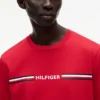 Tricou cu logo Hilfiger Signature Stripe Tricou cu logo Hilfiger Signature Stripe