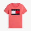 Tricou cu logo mare în formă de steag Tricou cu logo mare în formă de steag