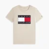 Tricou cu logo mare în formă de steag Tricou cu logo mare în formă de steag