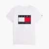 Tricou cu logo mare în formă de steag
