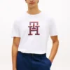 Tricou cu logo monogramă Tricou cu logo monogramă