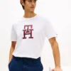 Tricou cu logo monogramă Tricou cu logo monogramă