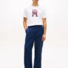 Tricou cu logo monogramă Tricou cu logo monogramă