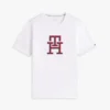 Tricou cu logo monogramă Tricou cu logo monogramă